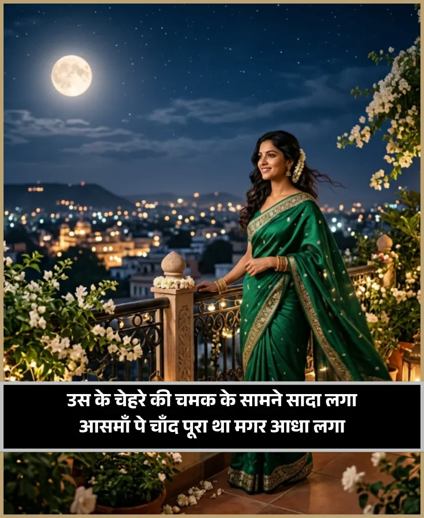 2 Line Romantic Chand Shayari 2 Line Romantic Chand Shayari