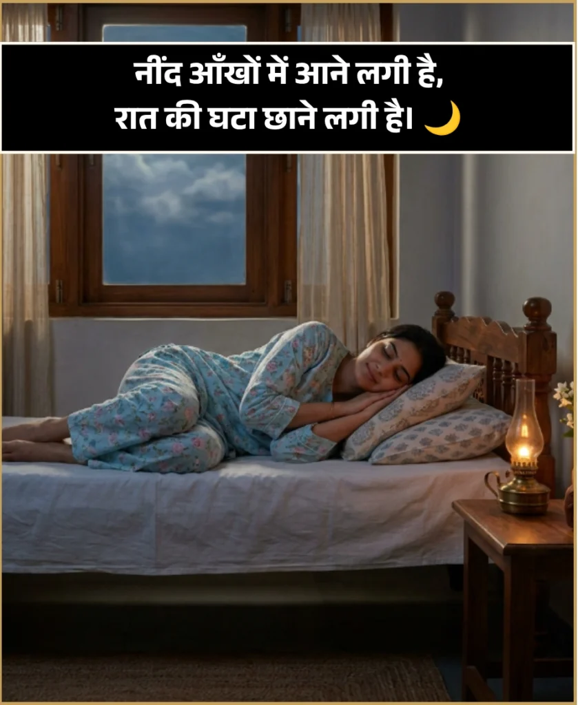 Sleep Shayari Hindi