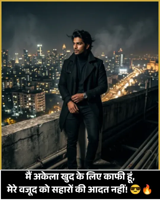 Alone Attitude Shayari for Boys Alone Attitude Shayari for Boys
