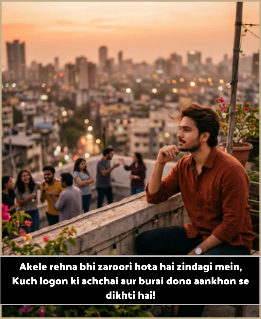 Alone Shayari 2 Lines in English