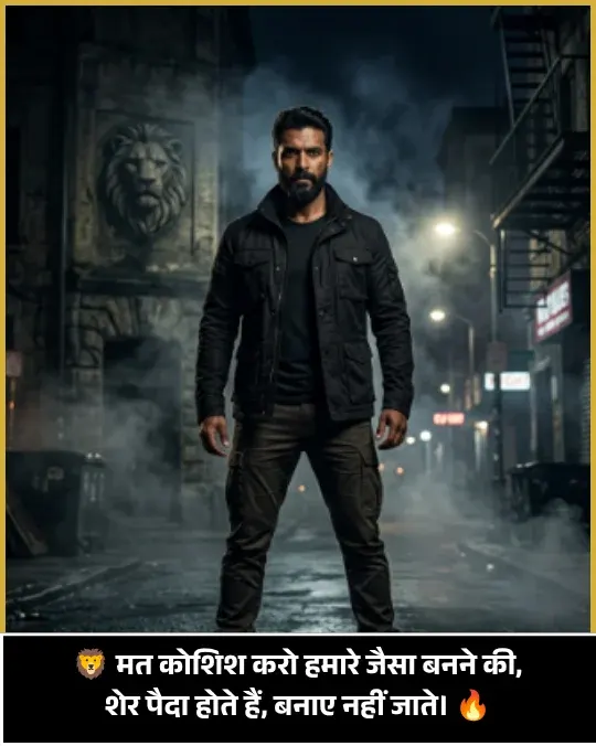 Attitude Shayari for Boys Attitude Shayari for Boys