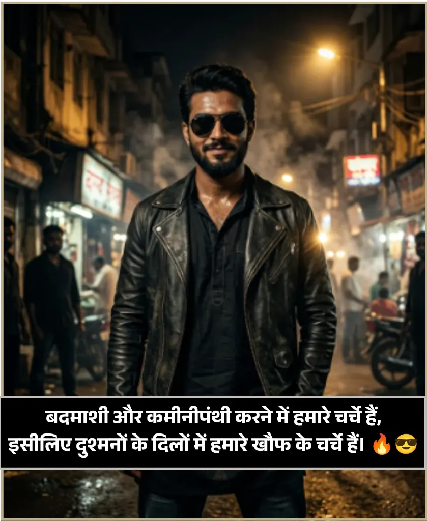 Attitude Badmashi Shayari Attitude Badmashi Shayari
