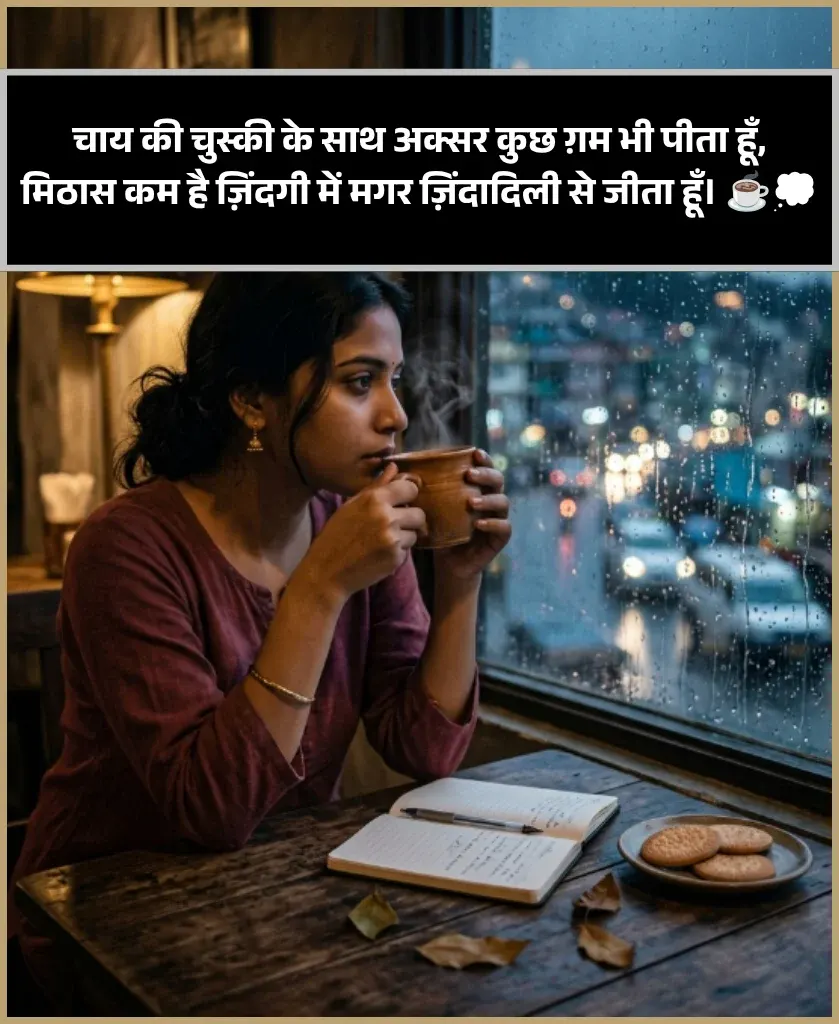 Barish or Chai Shayari