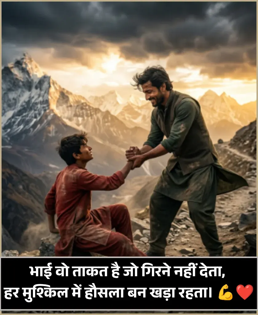 Bhai Ke Liye Shayari in Hindi