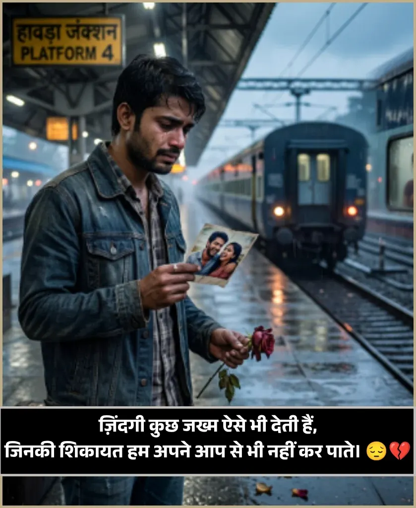 Bimar Sad Shayari on Life