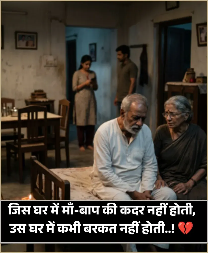 Bure Maa Baap Ke Liye Shayari