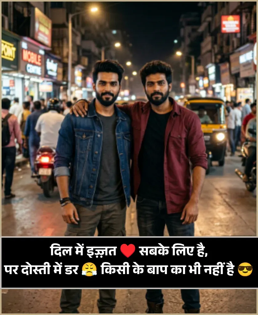 Dosti Shayari Attitude