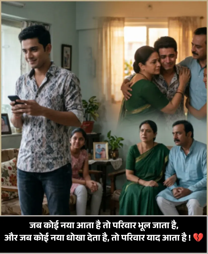 Family Shayari Matlabi Rishte Dhoka Shayari