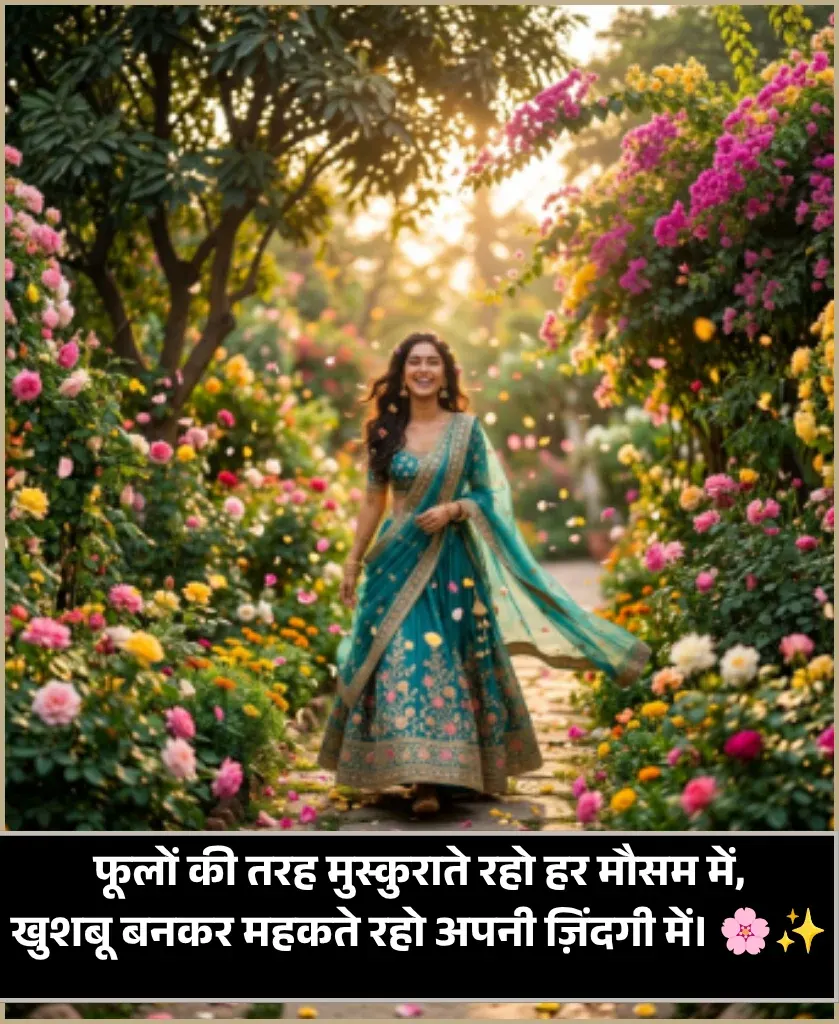 Flower Shayari 2 Line