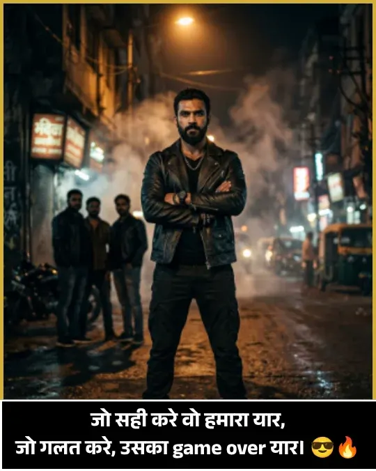 Friendship Attitude Shayari for Boys Friendship Attitude Shayari for Boys