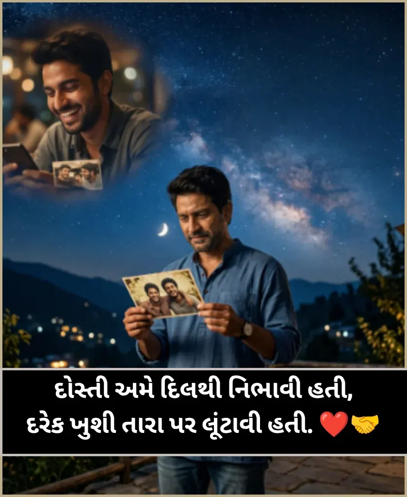 Friendship Shayari Gujarati Friendship Shayari Gujarati