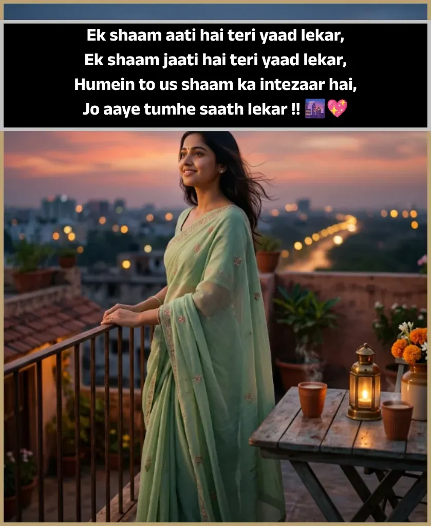 Good Evening Shayari English Good Evening Shayari English