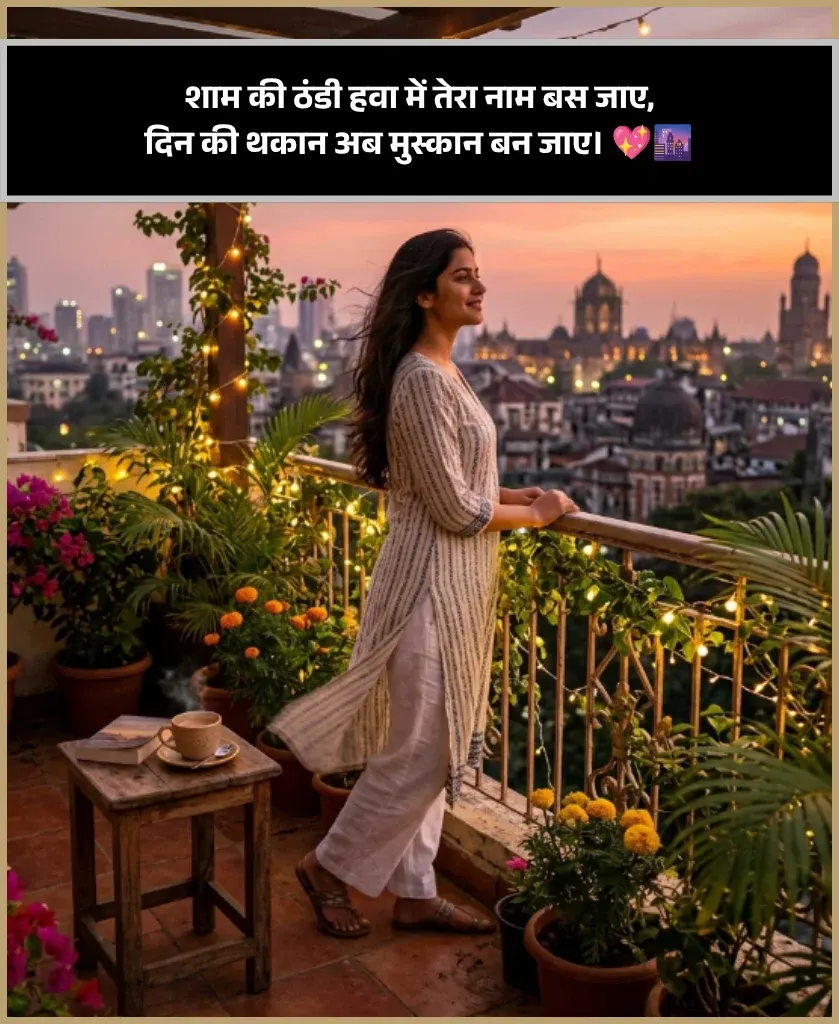 Good Evening Shayari Love Good Evening Shayari Love