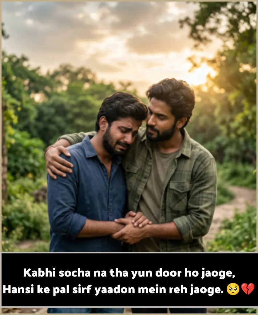 Heart Touching Emotional Friendship Shayari in English Heart Touching Emotional Friendship Shayari in English