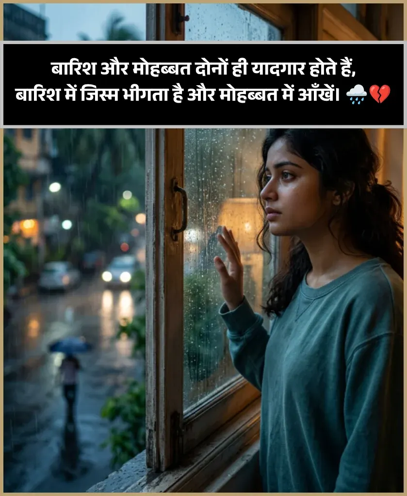 Heart Touching Gulzar Barish Shayari Heart Touching Gulzar Barish Shayari