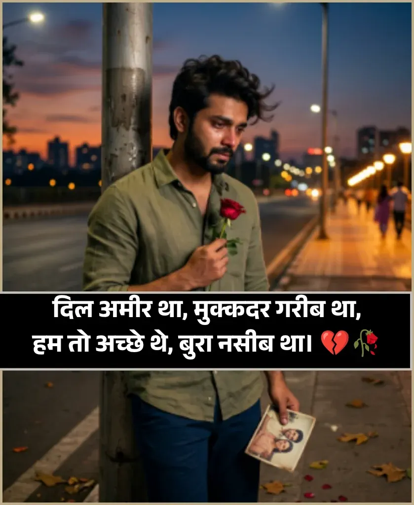 Kismat Naseeb Zindagi Alone Shayari