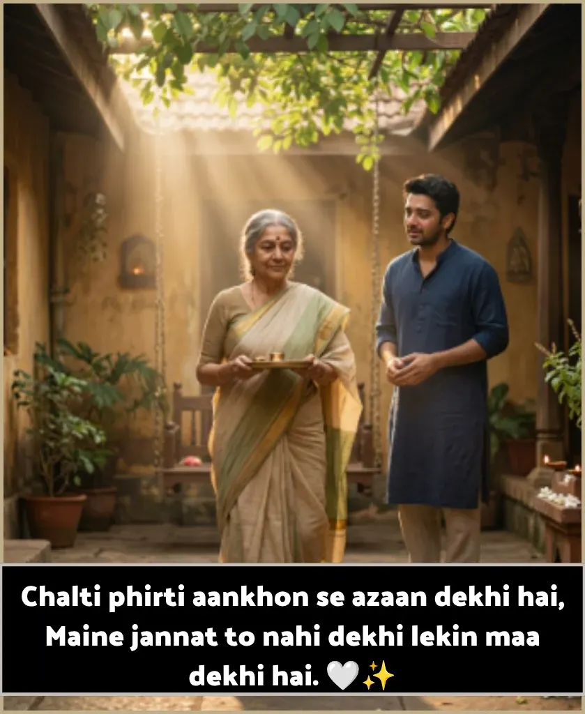 Maa Ke Liye Shayari in English Text Maa Ke Liye Shayari in English Text