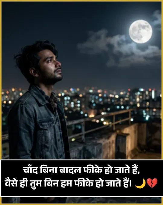 Moon Shayari