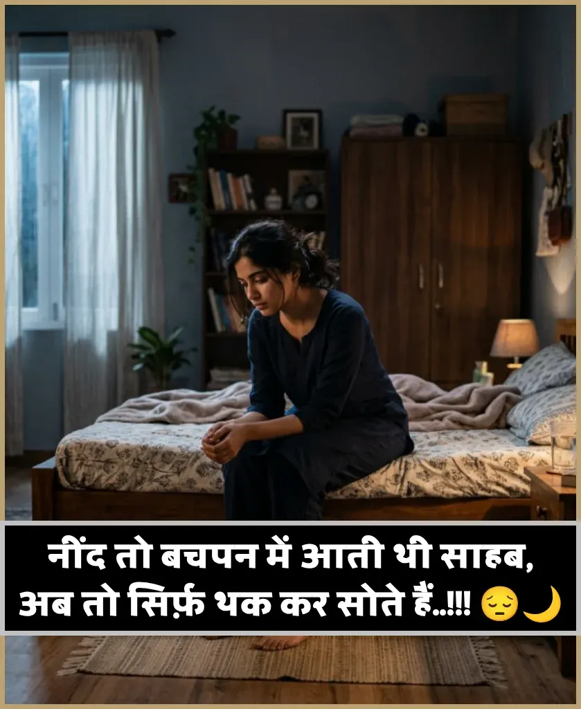 Neend Shayari