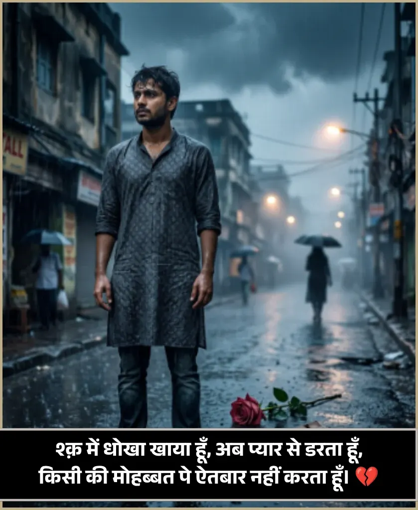 No Love Shayari 💔 in Hindi No Love Shayari 💔 in Hindi