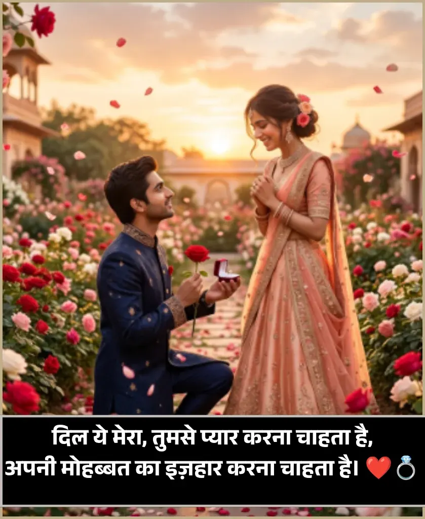 Propose Shayari Propose Shayari