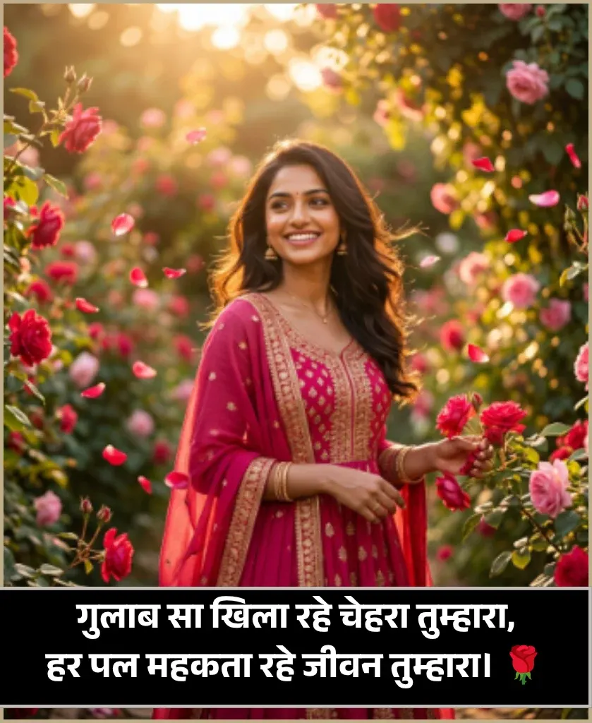 Rose Flower Shayari