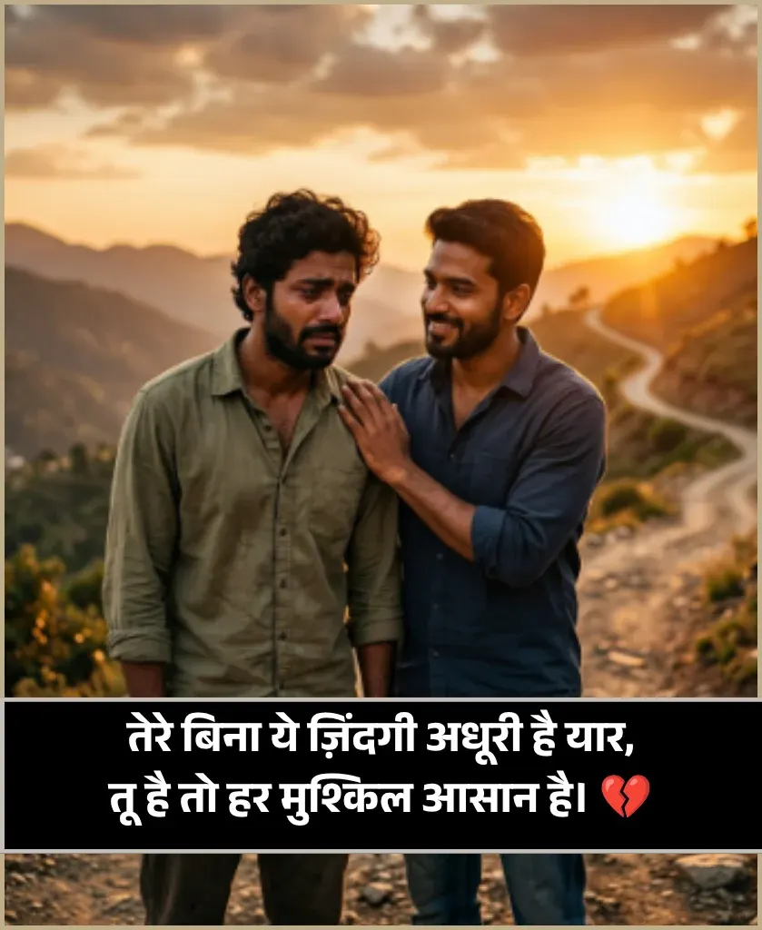 Sad Dosti Shayari