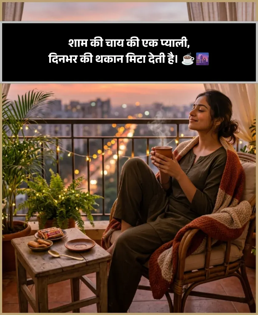 Sham Ki Chai Shayari