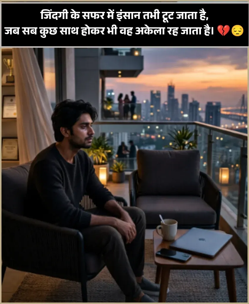 Zindagi Alone Shayari