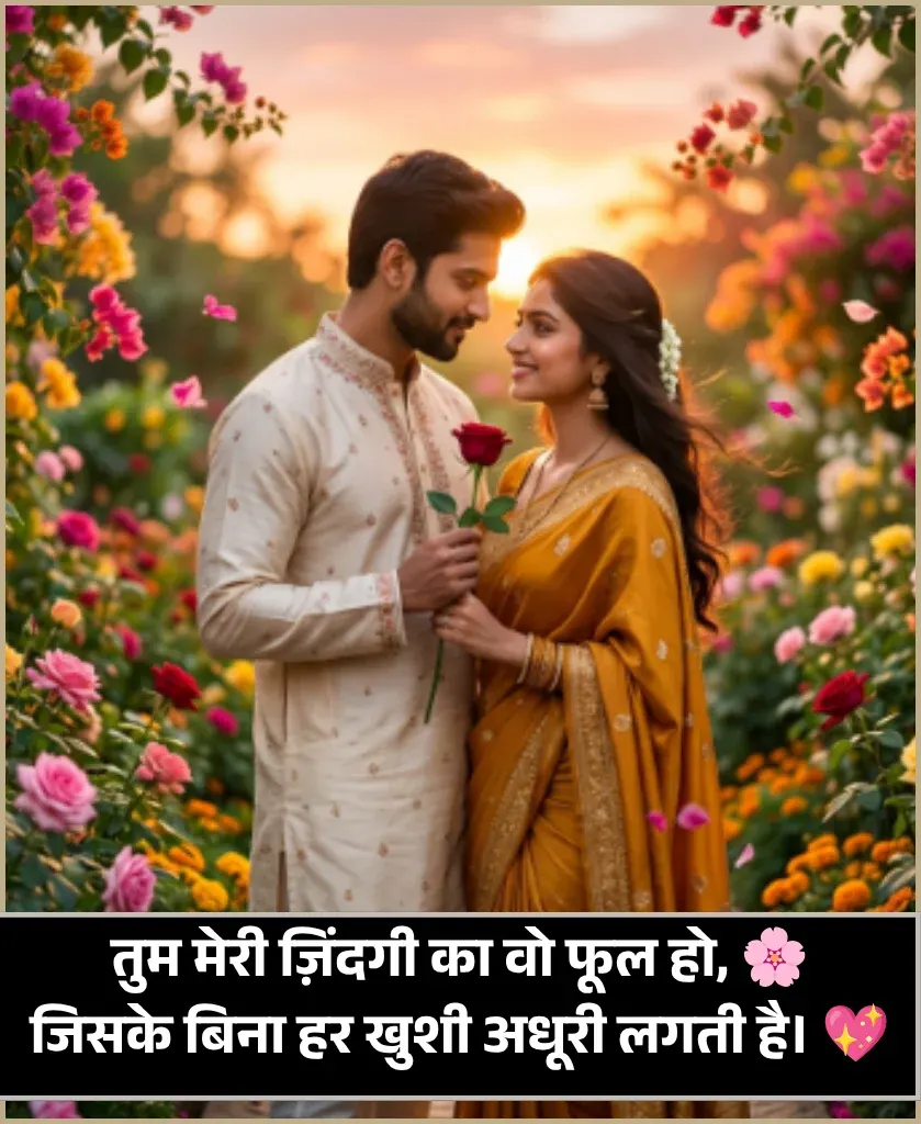 Zindagi Flower Shayari