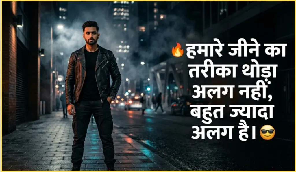 Attitude Shayari for Boys