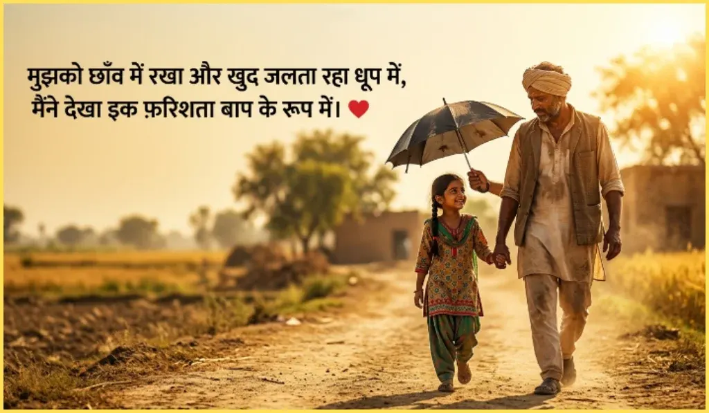 Baap Ke Liye Shayari